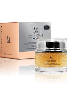 LATOUA MILLE- Skin Revive Exfoliant Gel- NIB- MSRP $350- hyaluronic acid in it